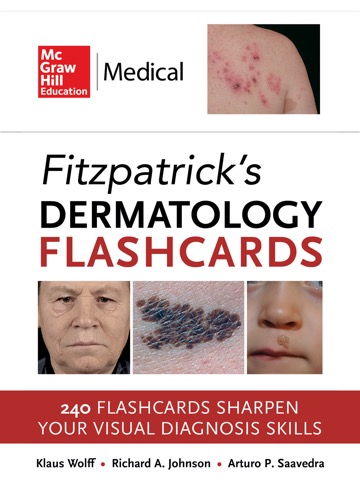 Fitzpatrick's Derm Flash Cardsのおすすめ画像1