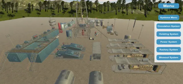 Energy & drilling application screenshot
