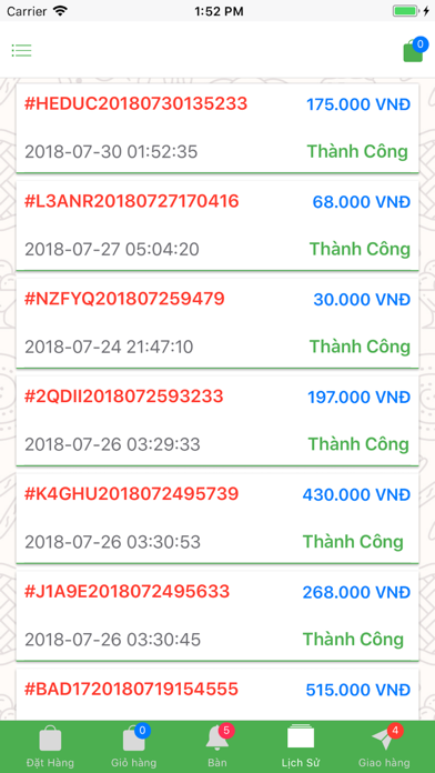 App screenshot