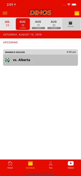 Game screenshot UCalgary Dinos apk