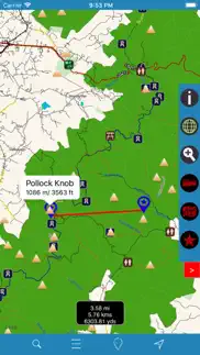 shenandoah national park_ gps iphone screenshot 2