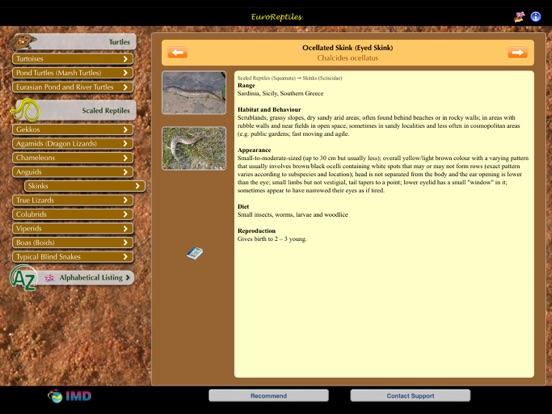 Screenshot #5 pour EuroReptiles