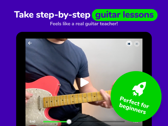 Screenshot #5 pour MelodiQ: Real Guitar Teacher