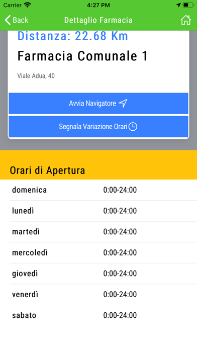Cerca Farmacia Screenshot
