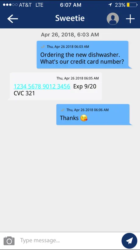 Safe Text