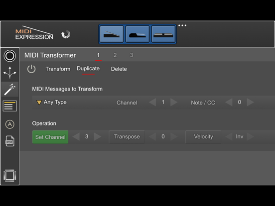 Screenshot #6 pour MIDI Expression Control