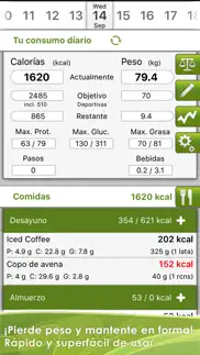 caloryguard pro iphone capturas de pantalla 1