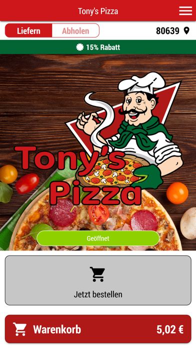 Screenshot #1 pour Tony´s Pizza