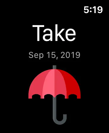 Screenshot #1 pour Do I need the umbrella?