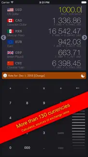 getrate currency exchange rate iphone screenshot 1