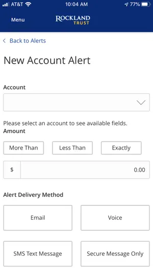Rockland Trust Mobile Banking screenshot 2