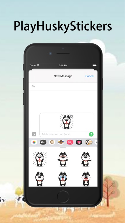 PlayHuskyStickers