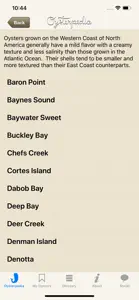 Oysterpedia screenshot #2 for iPhone