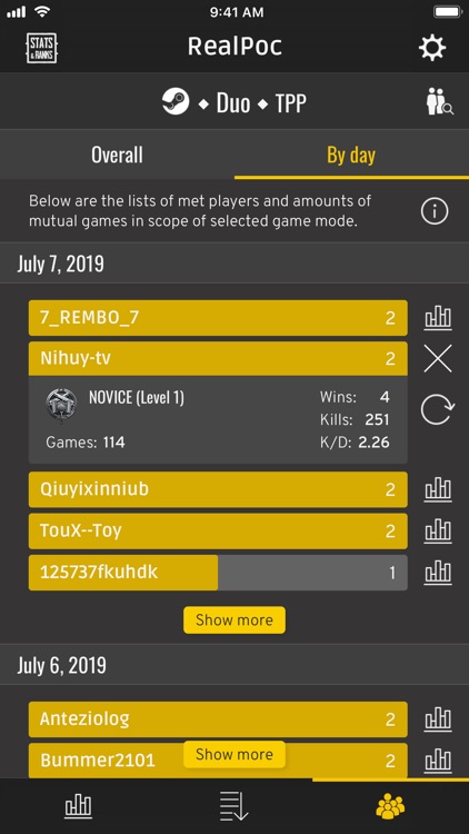 Stats & Ranks for PUBG screenshot-8