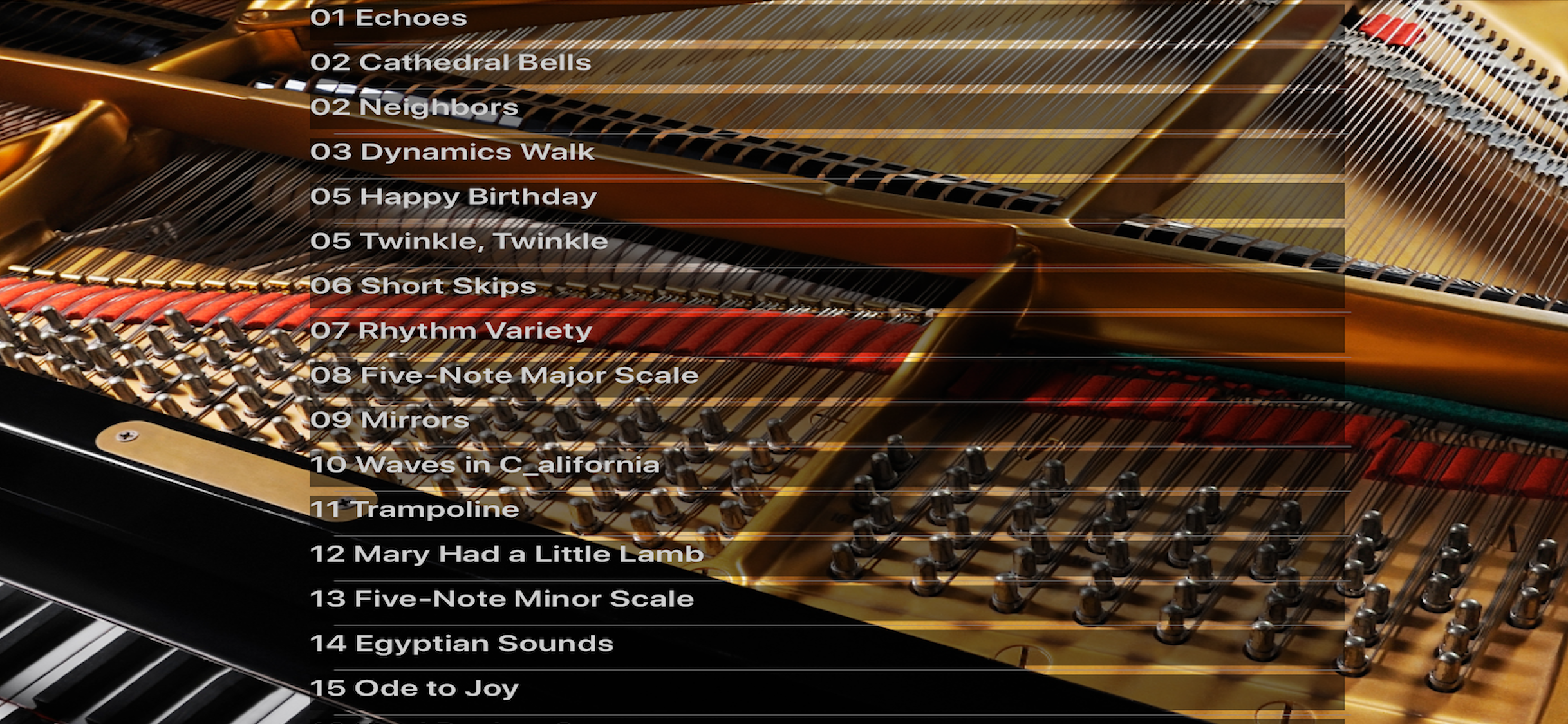 Percebe Expressive Piano screenshot 2