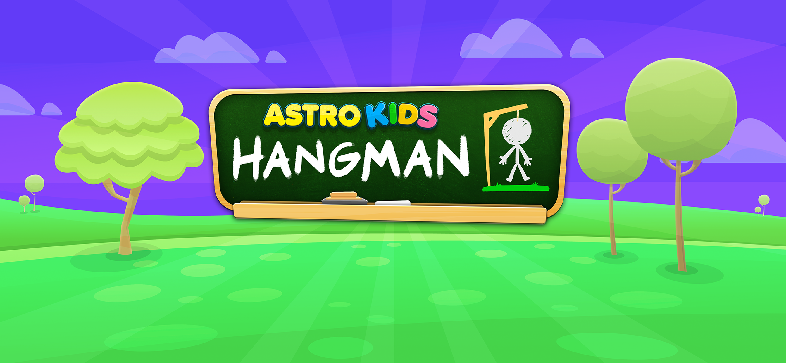 Hangman for Kids. Astrokids