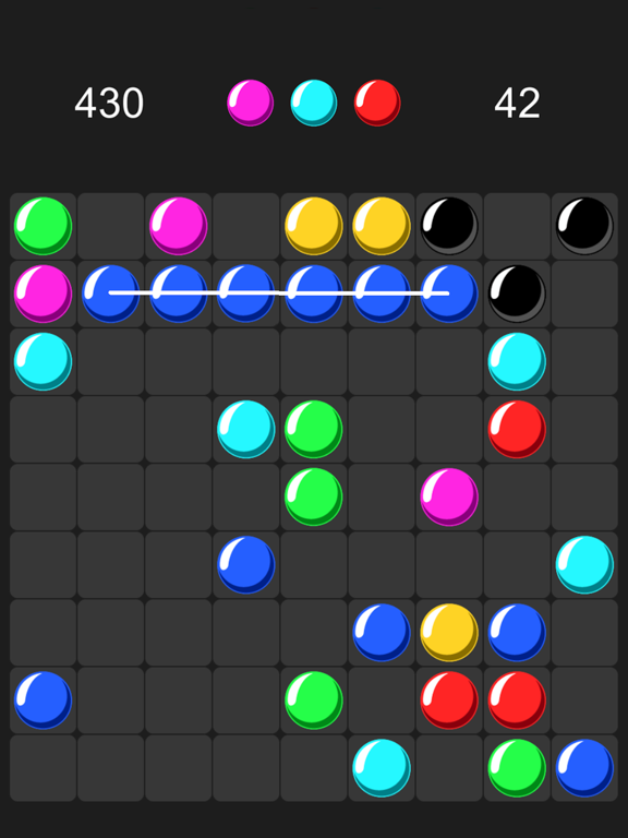 Screenshot #6 pour Color Lines .