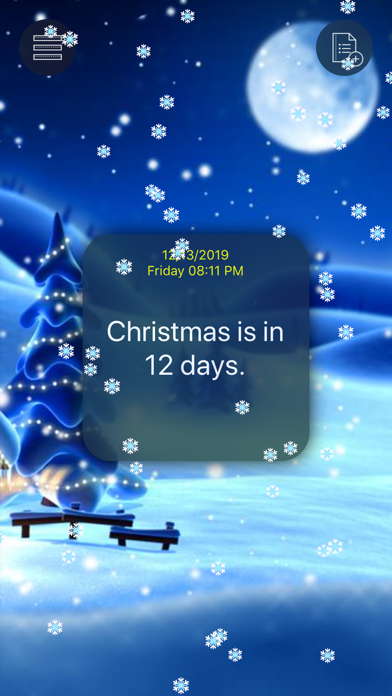 Noel - Christmas Countdown Screenshot