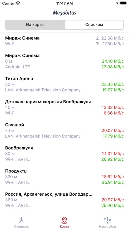 Мегабитус: тест скорости screenshot-5