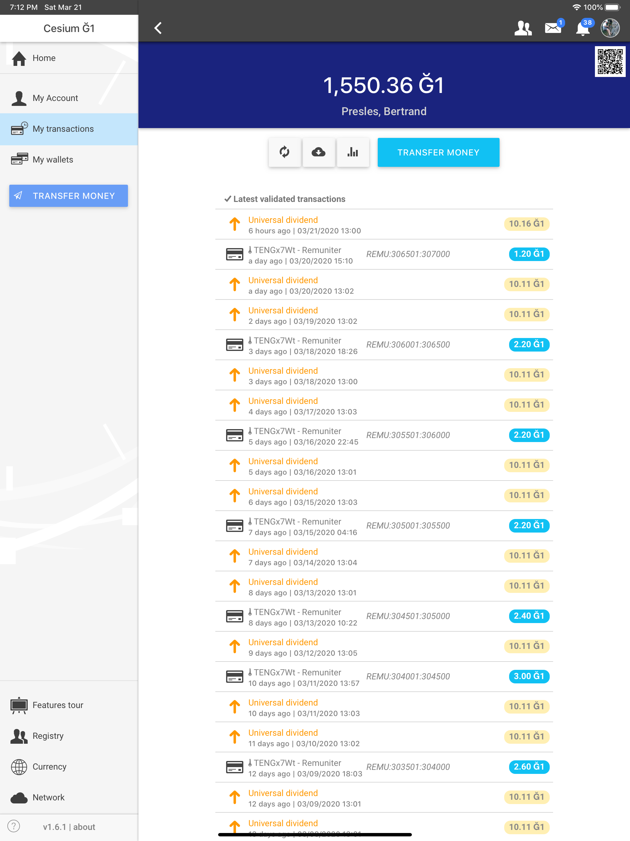 Cesium Ğ1 screenshot 10