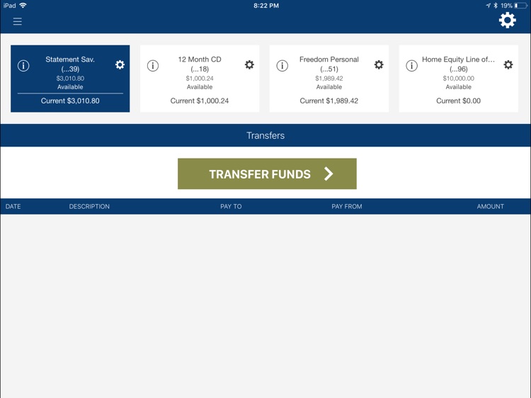 Peoples First Savings for iPad