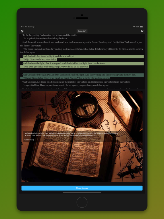 Screenshot #5 pour Spanish English Bible