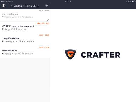 Crafter - Werkbon App iPad app afbeelding 3