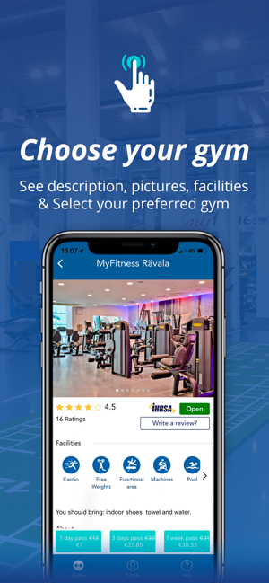 TrainAway:Find a gym day pass(圖2)-速報App