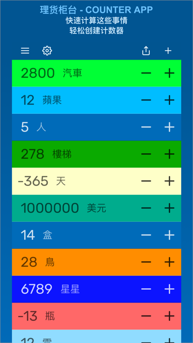 理货柜台 - Tally Counter screenshot
