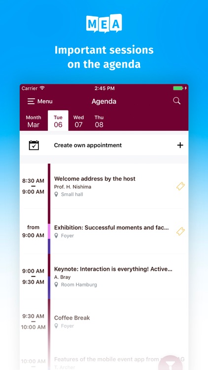 Mobile Event App screenshot-3