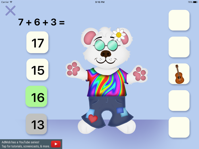 Teddy Bear Math - Addition