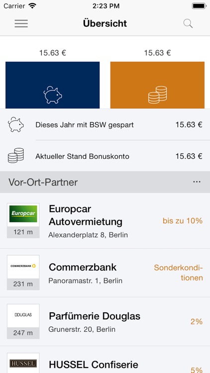 BSW-App: Ihre Sparvorteile