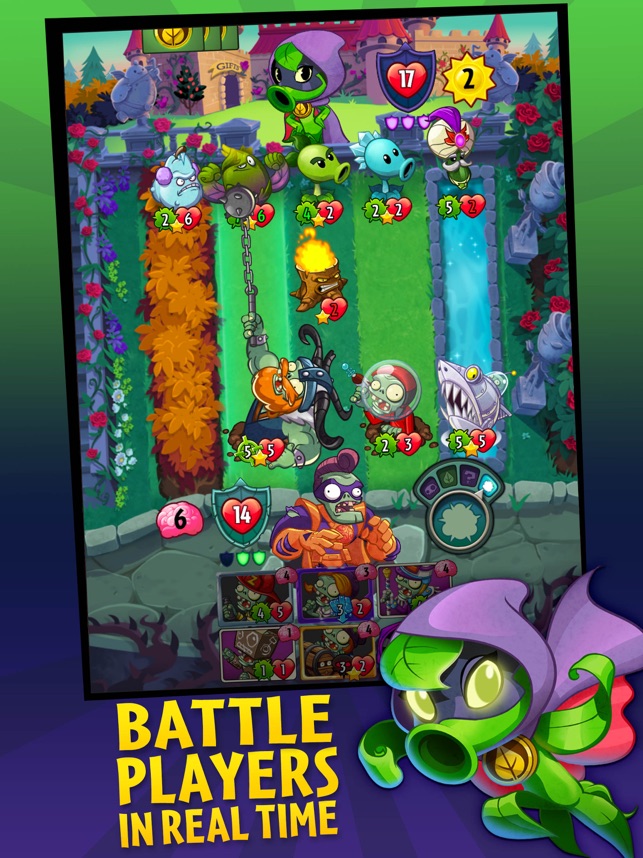 Plants vs. Zombies Heroes is a mobile collectible card game – Destructoid