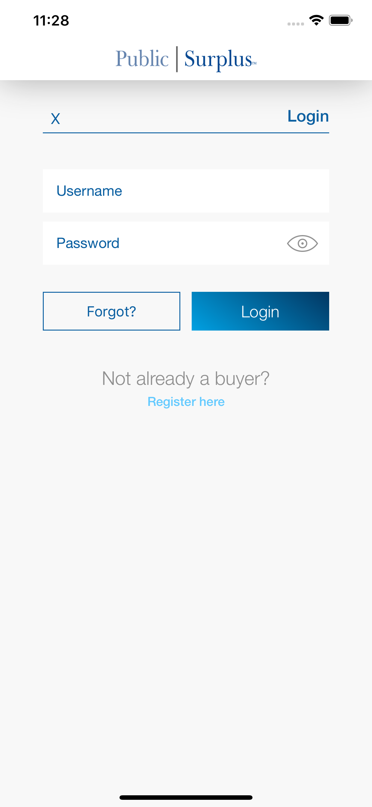 Public Surplus Buyers App screenshot 3