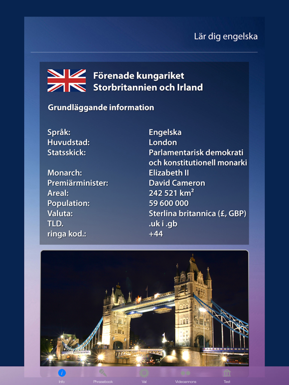 Screenshot #4 pour Lär Dig Engelska
