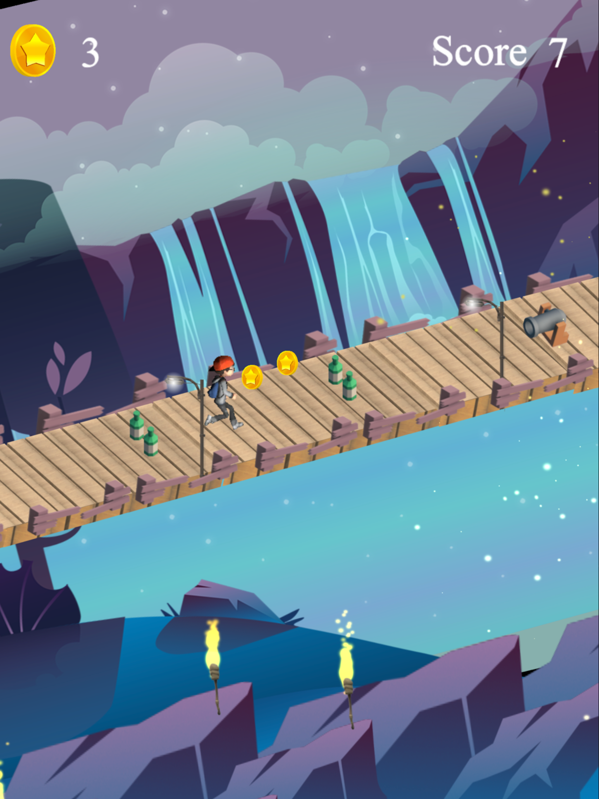 Risky Bridge Cross Runner screenshot 11