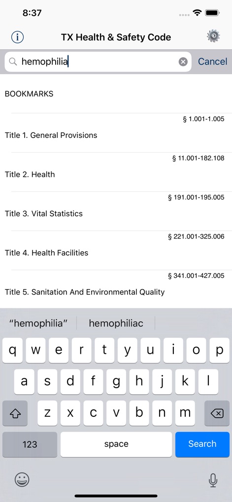 TX Health & Safety Code 2026 - Reference App | MWM