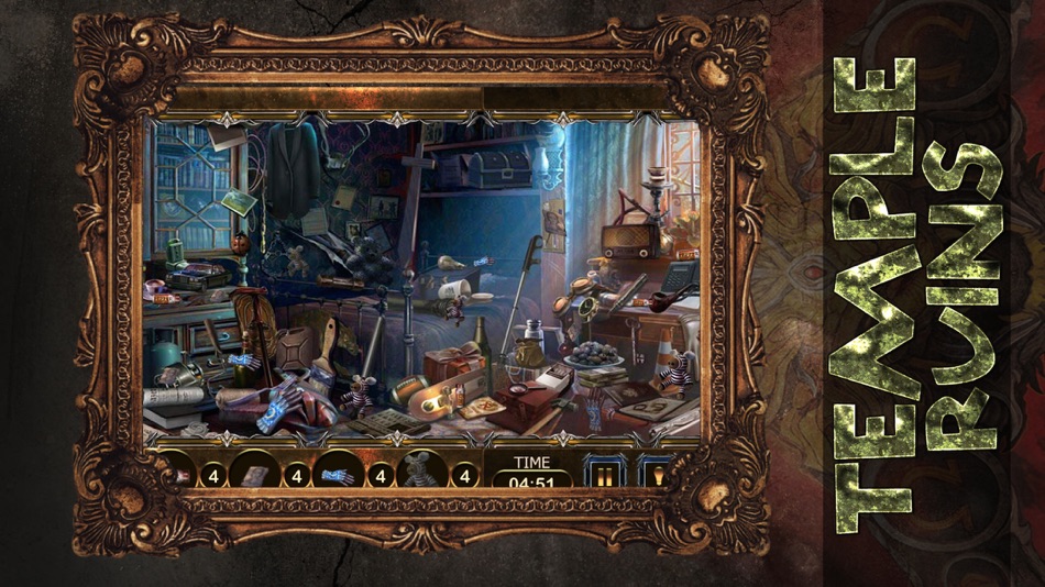 #4. Temple Ruins Hidden Objects (iOS) 由: Ajaysinh Jadeja