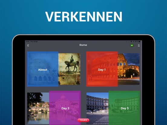 Rome Reisgids Offline iPad app afbeelding 3