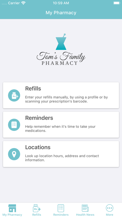 Screenshot #1 pour Tom's Family Pharmacy