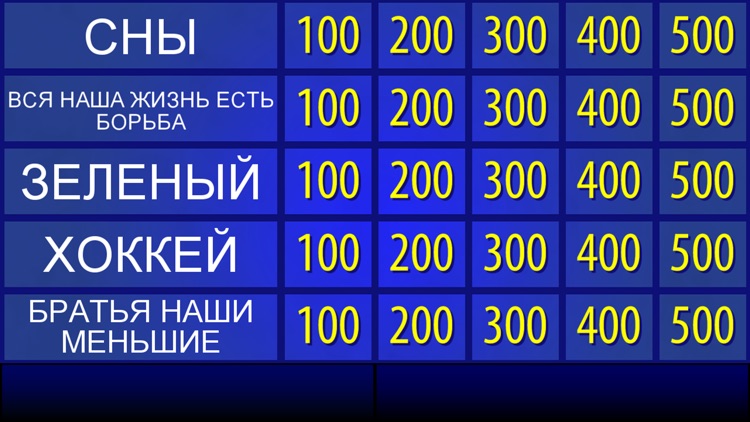 Своя Игра ▶ 2016