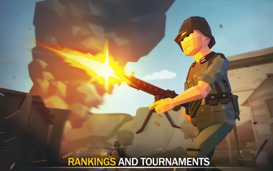 #4. War Ops: WW2 Shooting Game (macOS) 由: XDEVS LTD