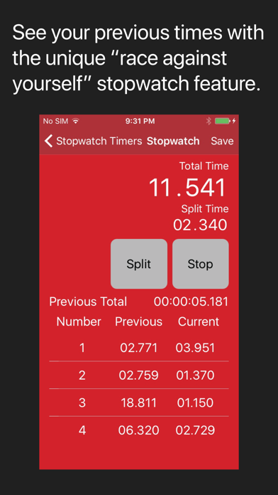 Screenshot #3 pour TimeSpotter Interval Timer