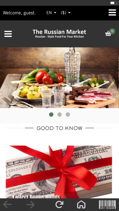 Food Market Screenshot