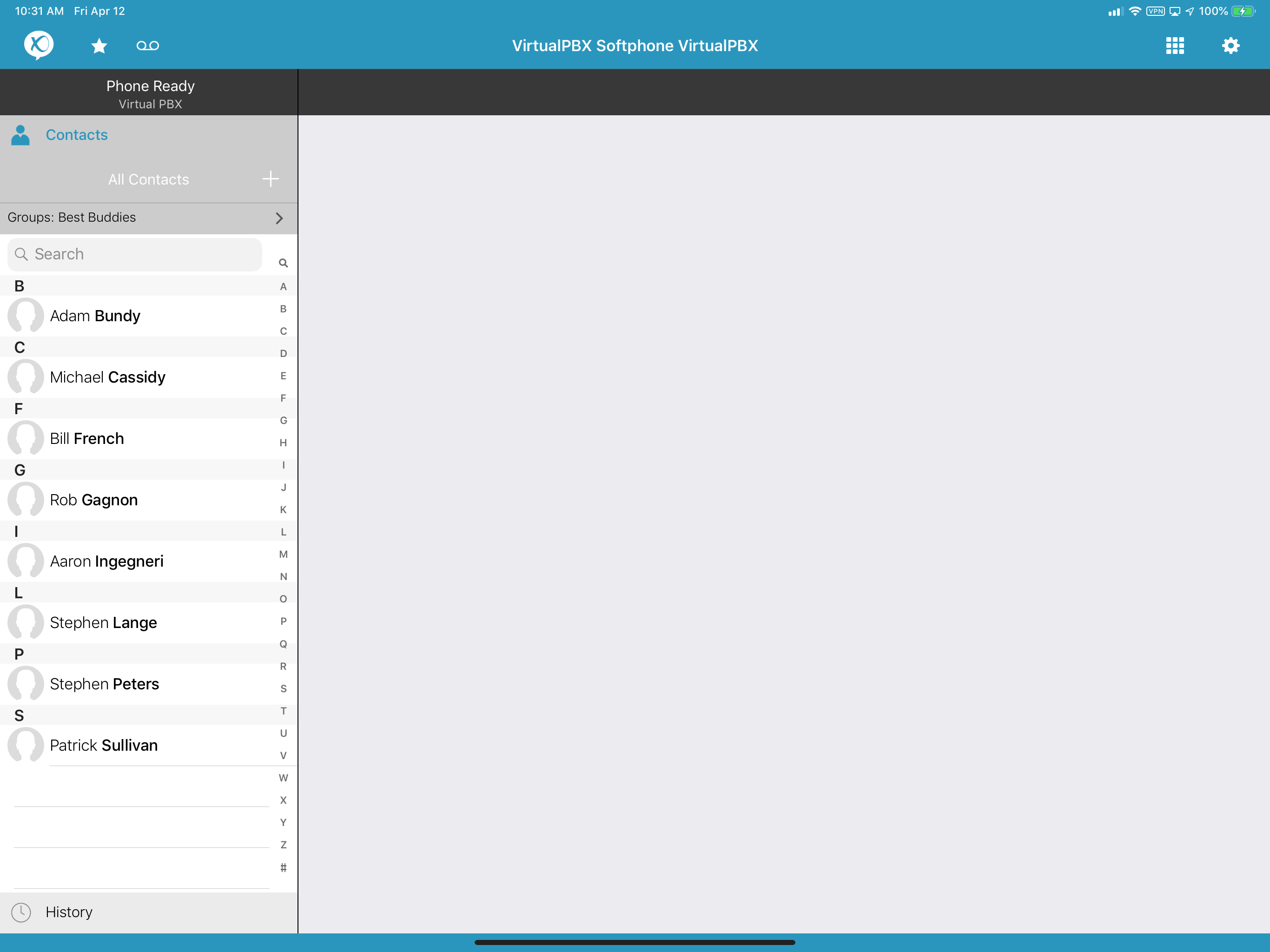 VirtualPBX Softphone screenshot 4