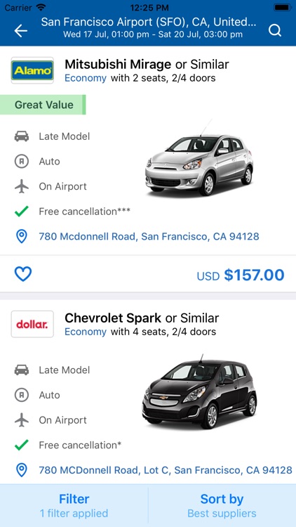 Airport Car Rental screenshot-3