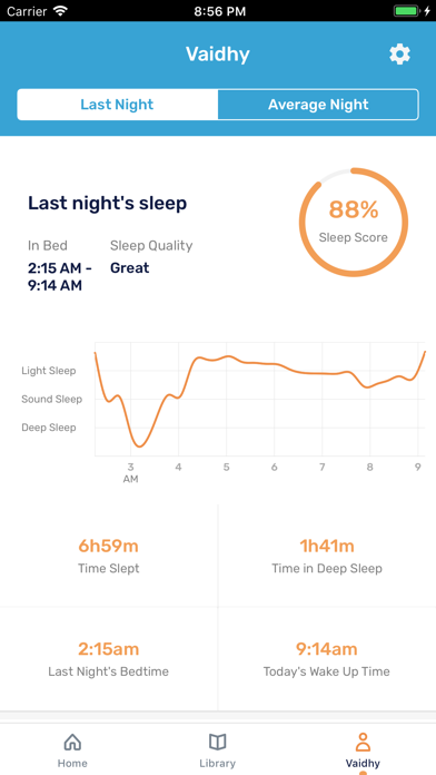 Bedtime - Stories & Meditation iPhone screenshot 5 - Health & Fitness app