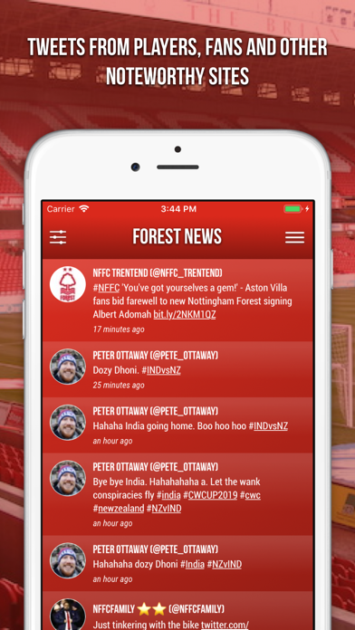 Forest News - Fan App Screenshot