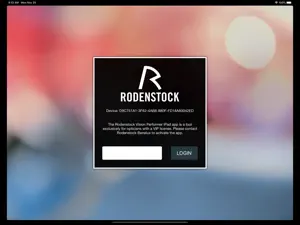 Rodenstock VIP screenshot #1 for iPad