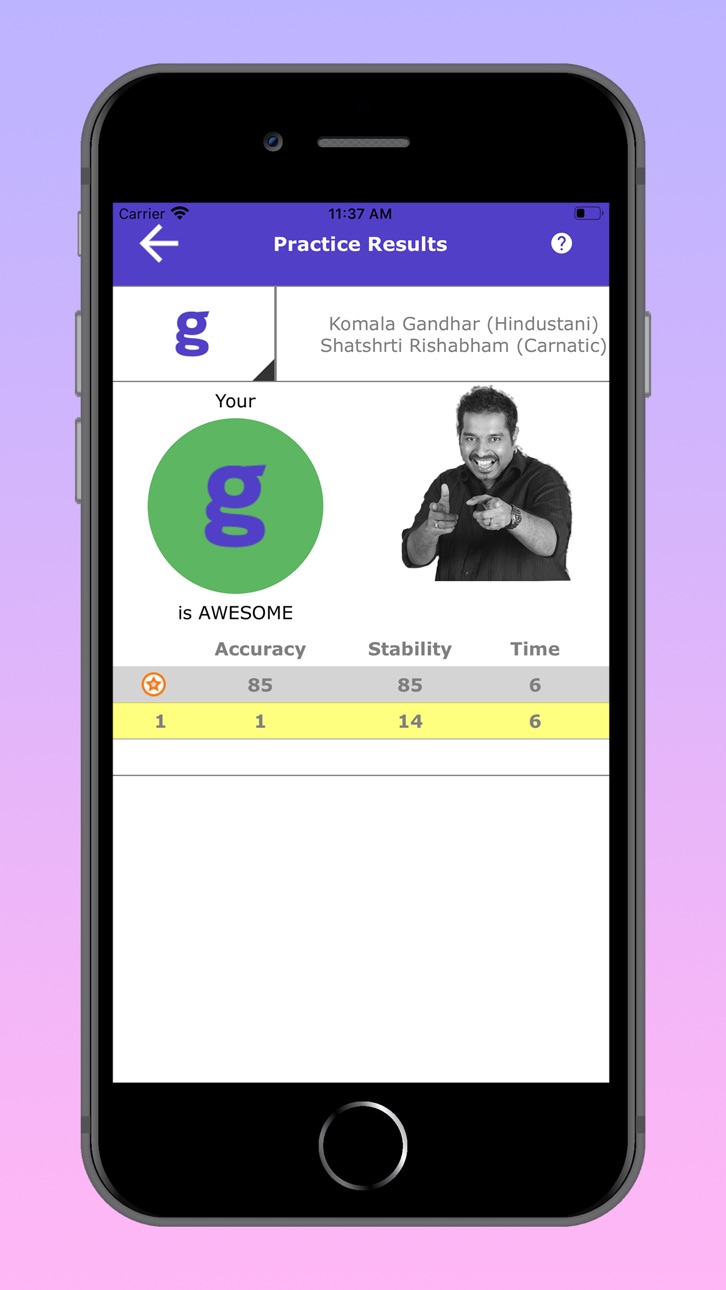 iPhone screenshot